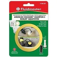 FLUIDMASTER 510K-001-P10 Toilet Flush Valve Seal, For: American Standard Champion 3, Kohler AquaPiston Flush Valves
