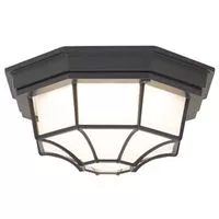 FLUSH MOUNT LED OUTDOOR BLK